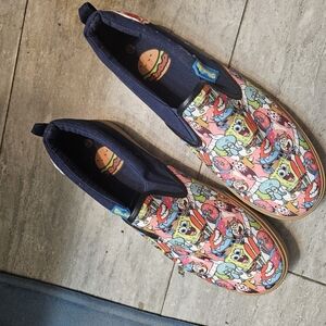 SpongeBob slip on shoes